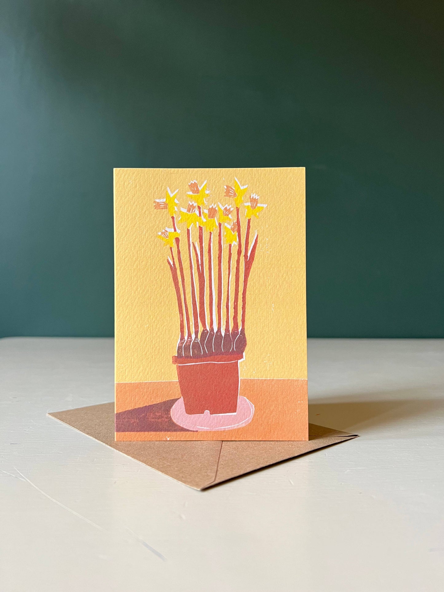 Daffodil Bulbs Greeting Card