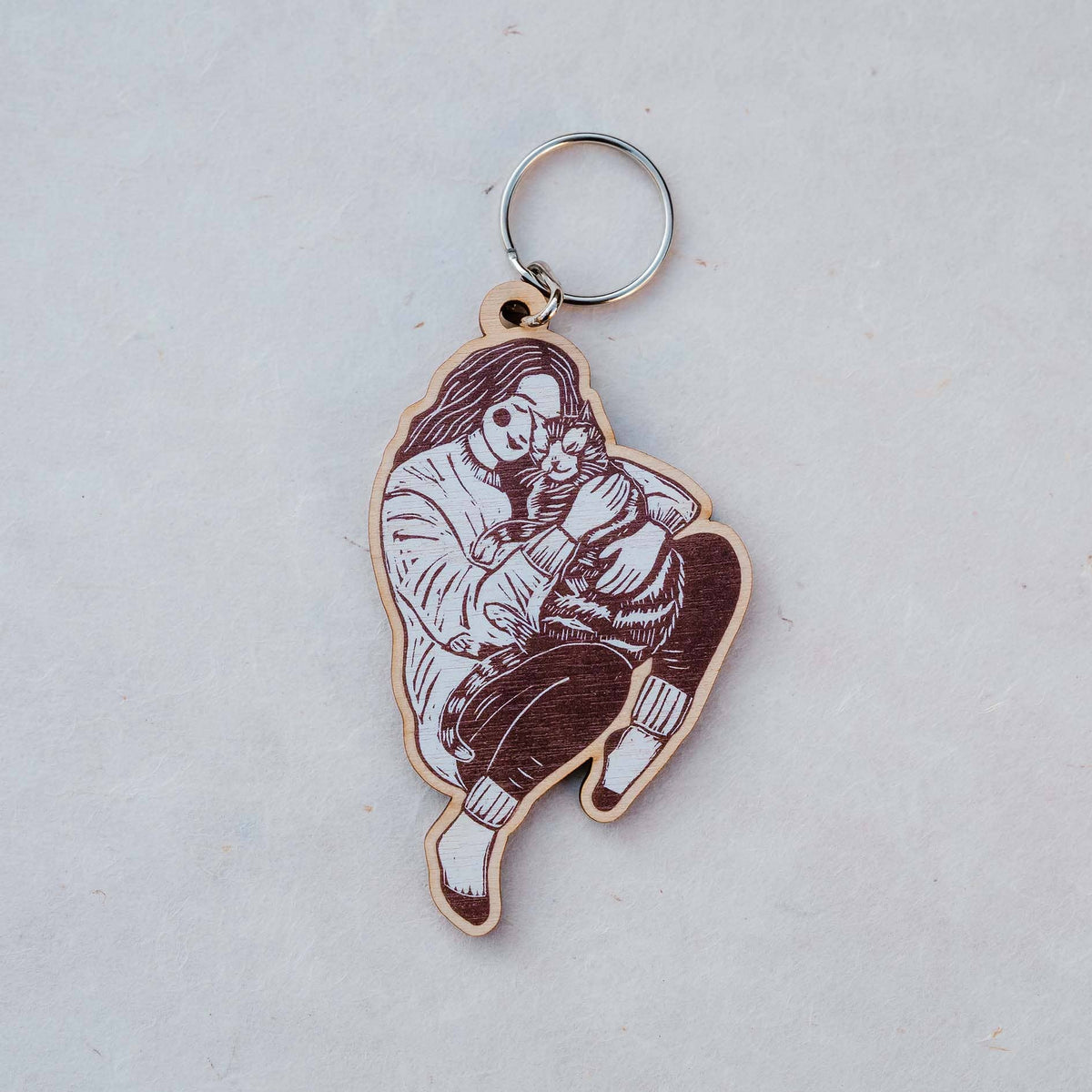 Cosy Home Wooden Keyrings