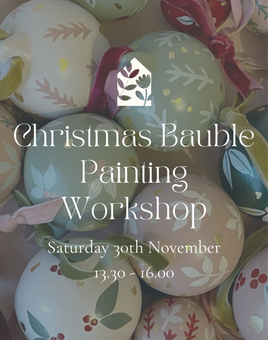 Christmas Bauble Painting Workshop