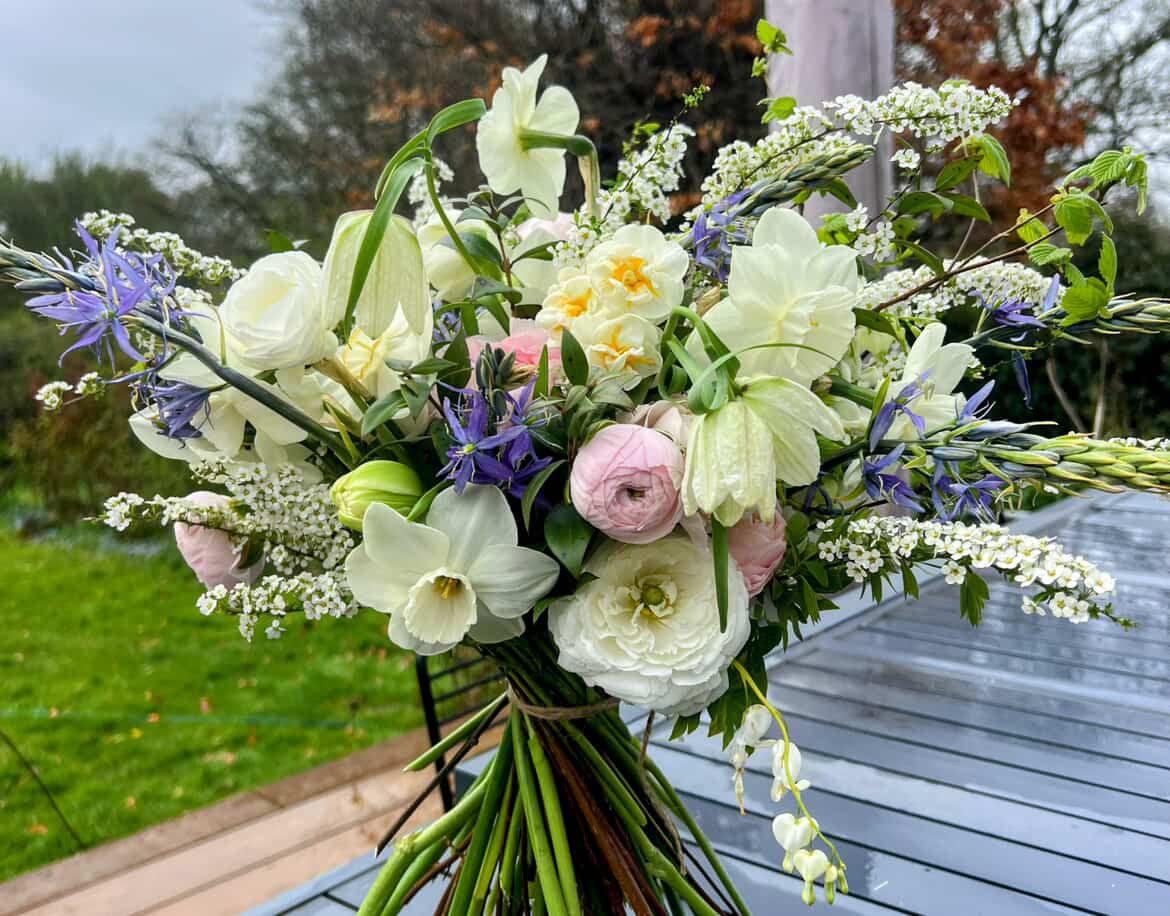 Flower Farming Talk & Hand Tied Bouquet Workshop - Thursday 17th September 14.00-16.30