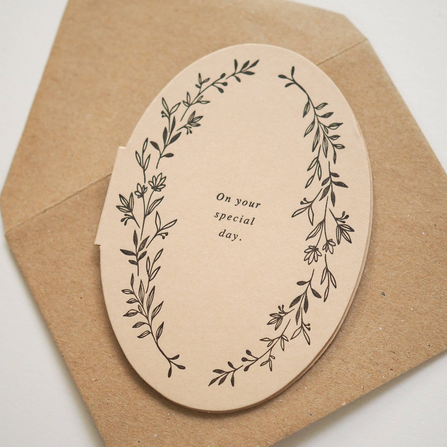 On your special day mini card
