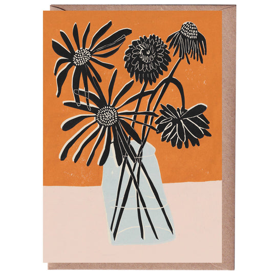 Autumn Flowers Greeting Card