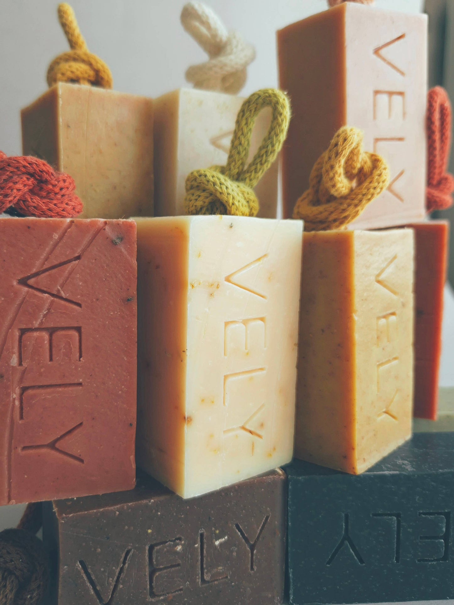 Natural Handmade Soap On A Rope - Italian Summer