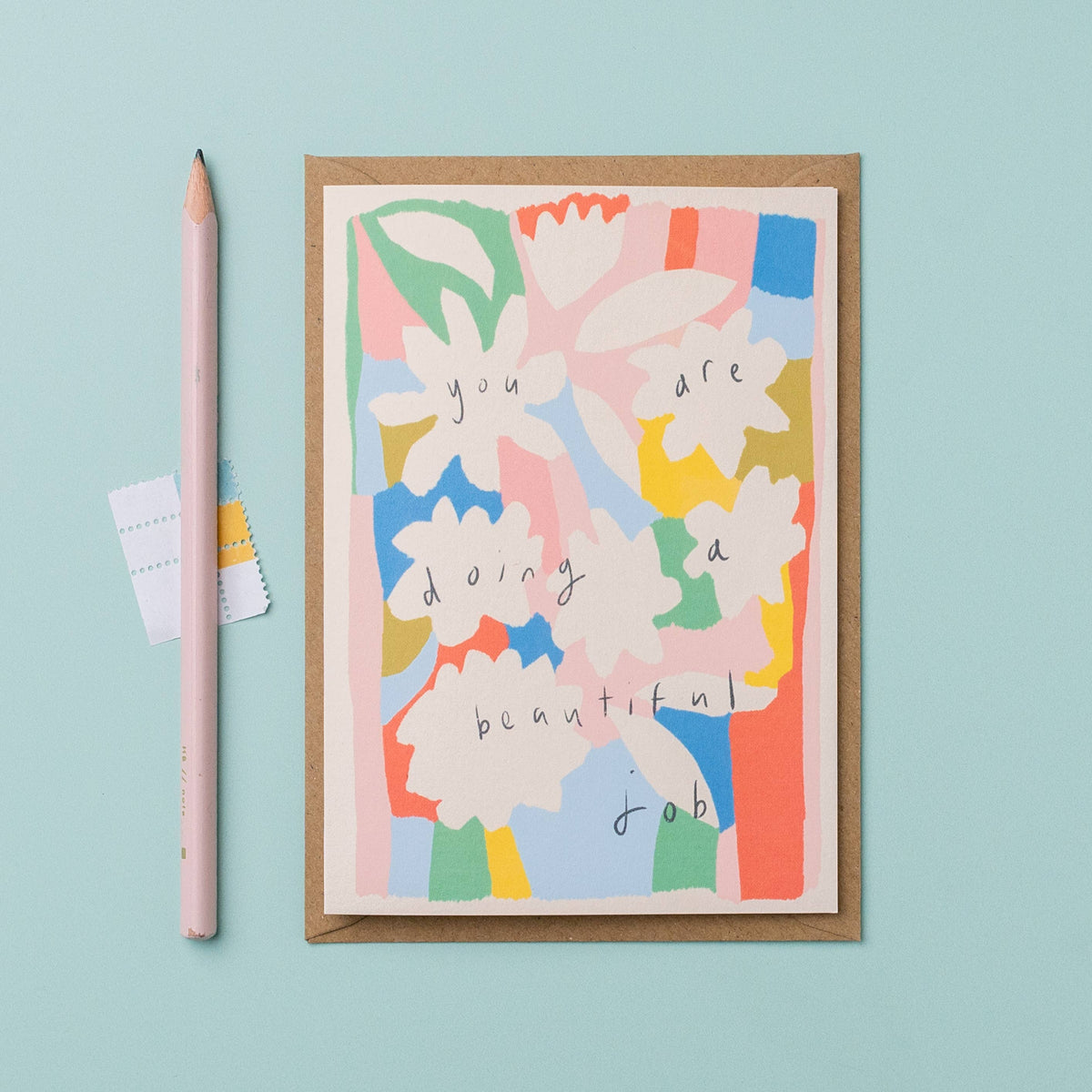 Beautiful Job Friendship Card
