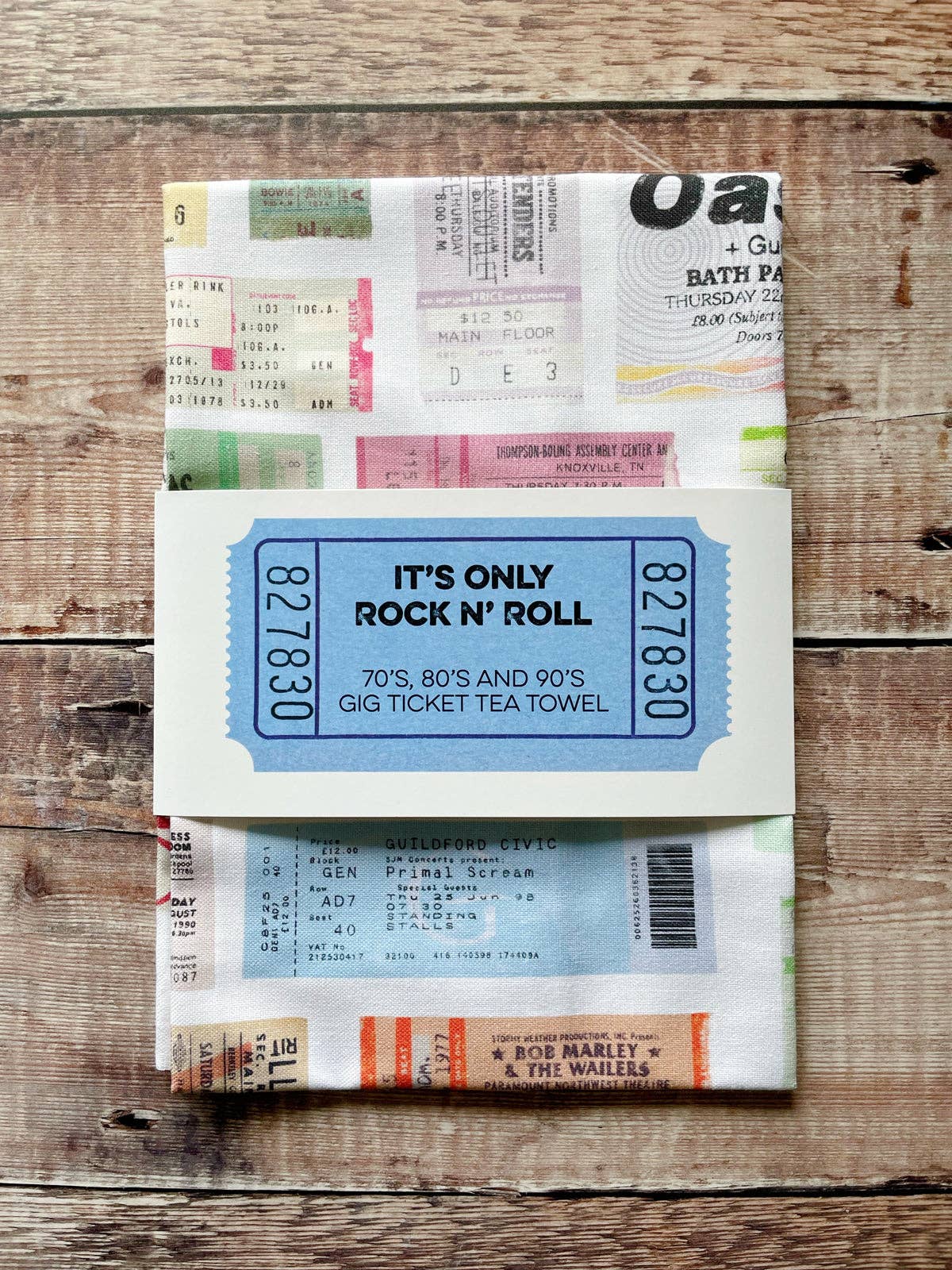 It's Only Rock n' Roll Tea Towel