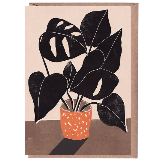 Monstera Greeting Card