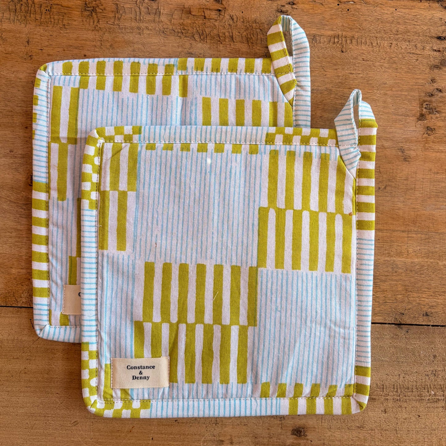 Quilted Trivet Pot Holder -Citrus