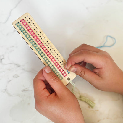 DIY Craft Kit: Make Your Own Stitched Tassel Bookmark