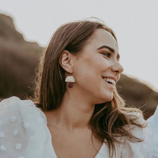 Sunrise Hoop Earrings