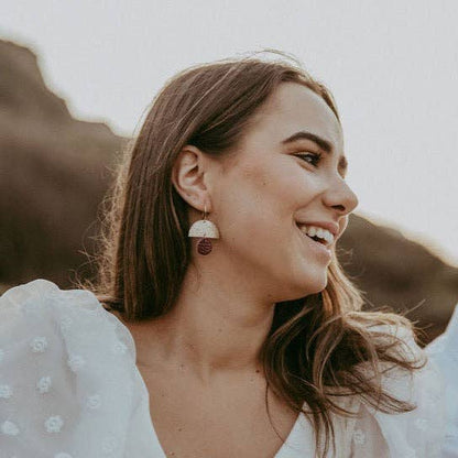 Sunrise Hoop Earrings