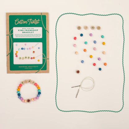 'Kind' Friendship Bracelet Kit