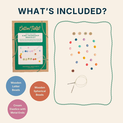 'Kind' Friendship Bracelet Kit