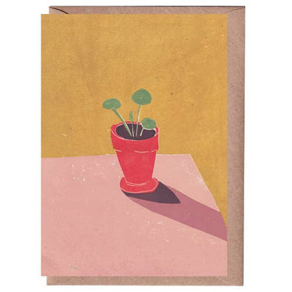 Pilea Baby Greeting Card