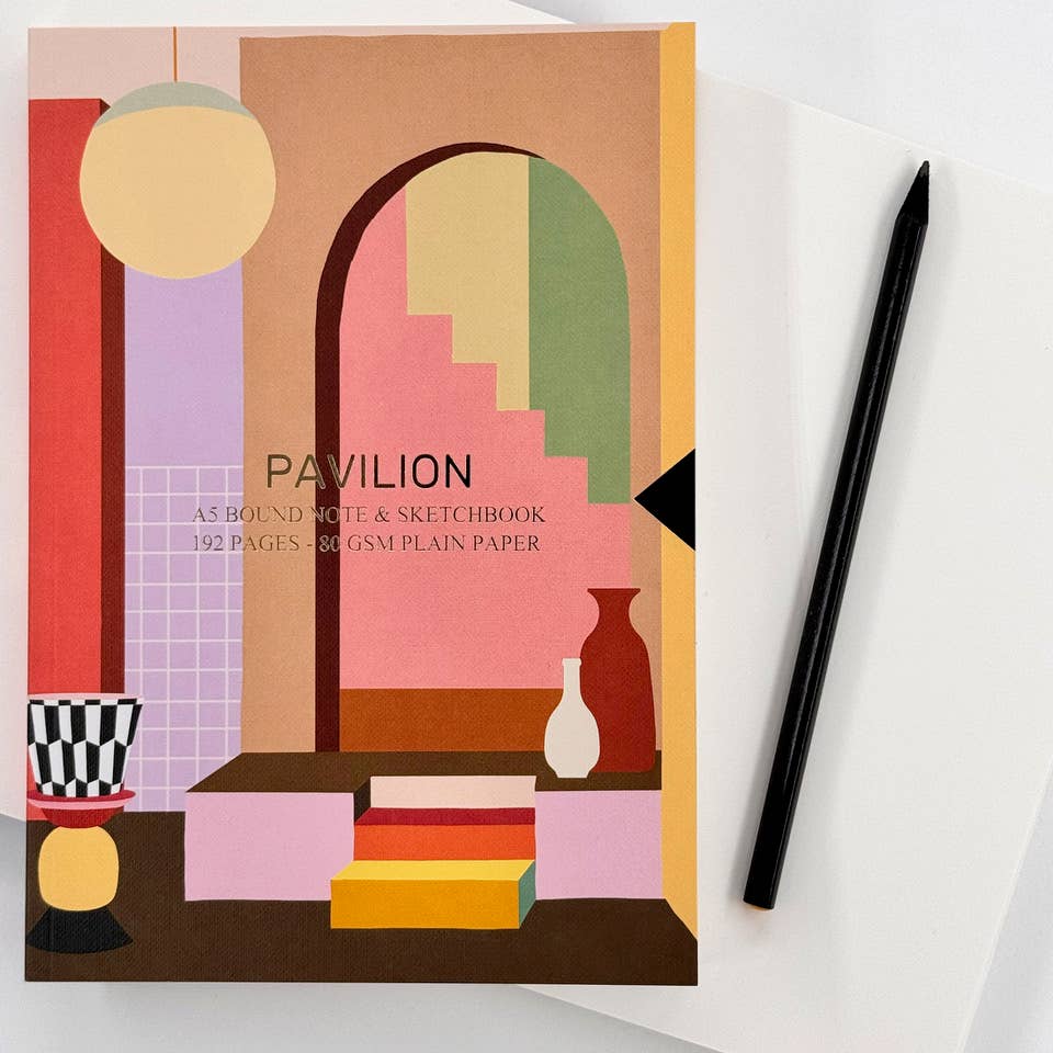 Casa Modern Interiors A5 Buckram Foiled Notebook