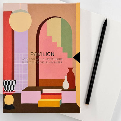 Casa Modern Interiors A5 Buckram Foiled Notebook