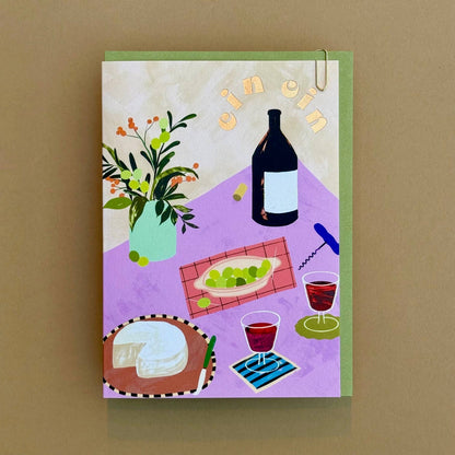 Cin Cin Cheers Greeting Card 