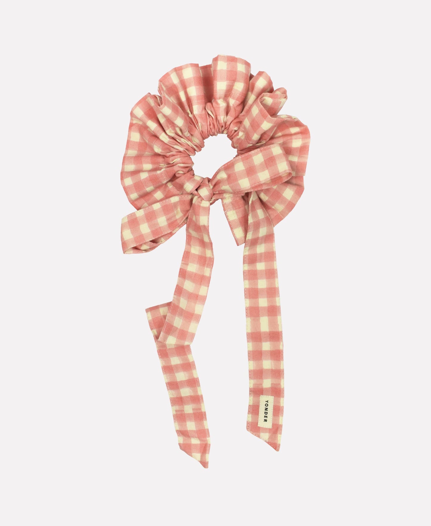 Cotton Tie Collar - Gingham Floss
