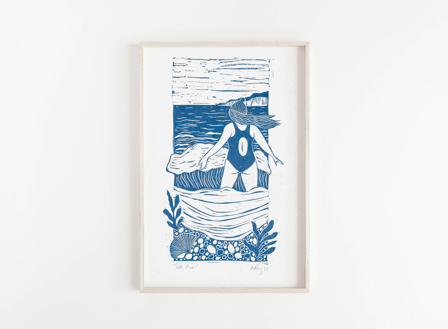 'Sea Air' Riso A4 Print