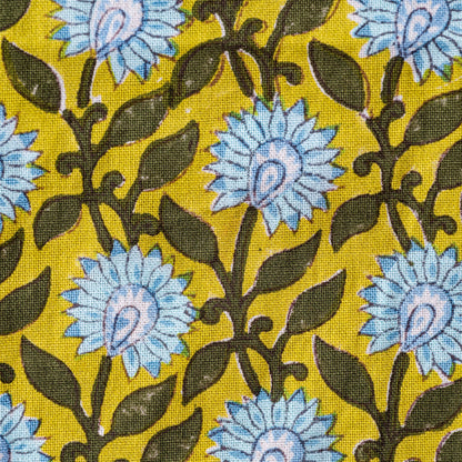 Pressed Petals Sky Tea Towel