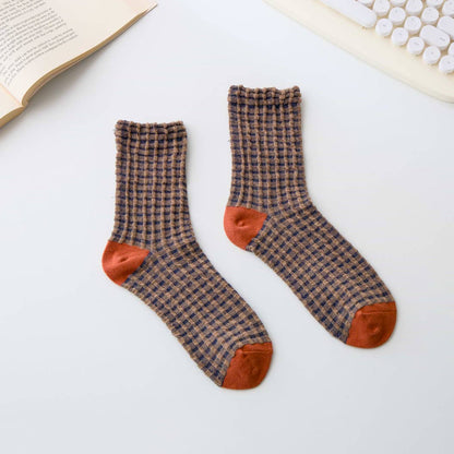 Women’s Cotton Waffle Socks