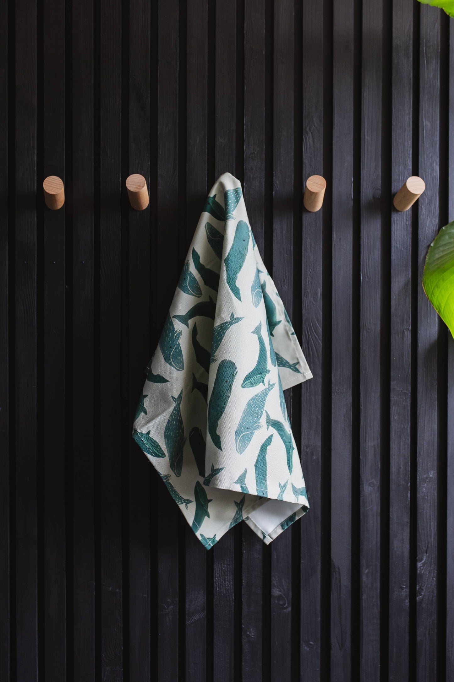 Whale Tea Towel