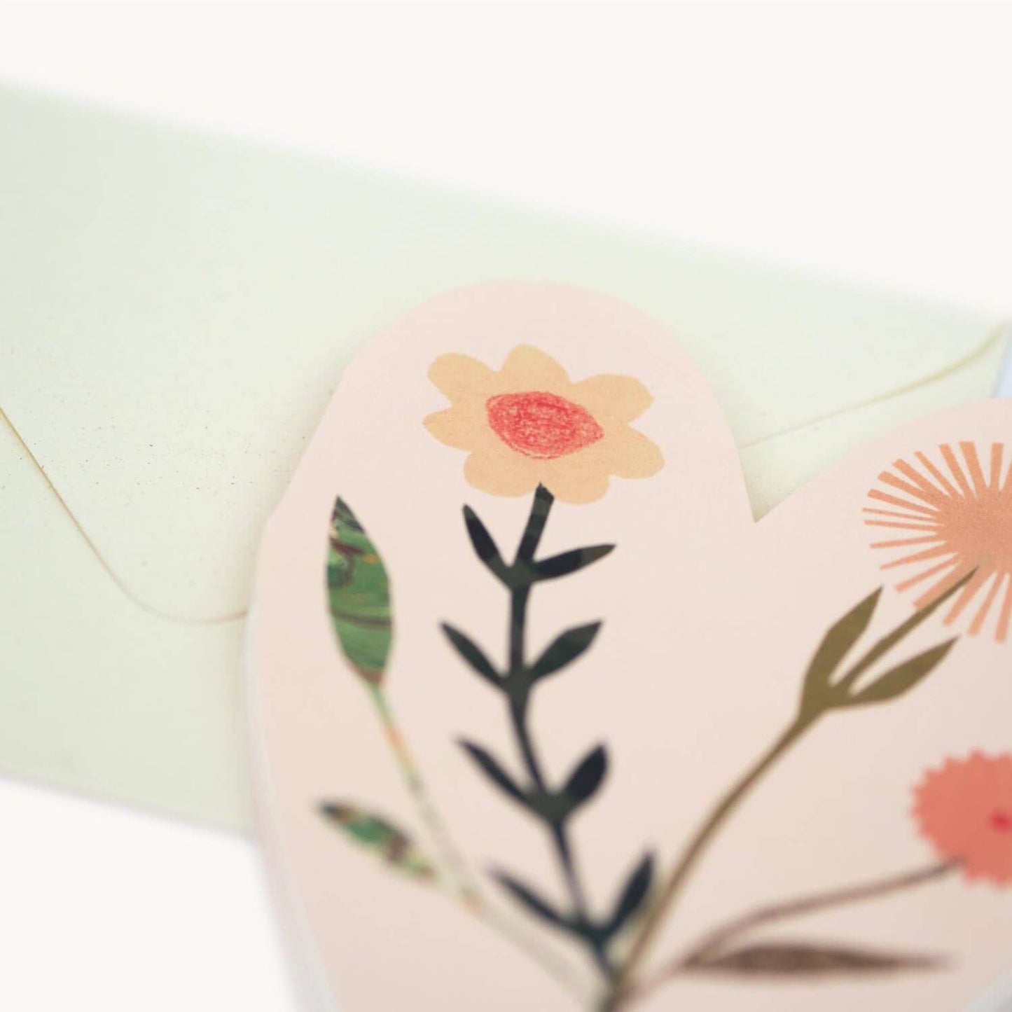 Hearts Concertina Card