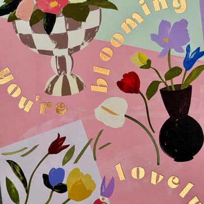 Blooming Lovely Greeting Card