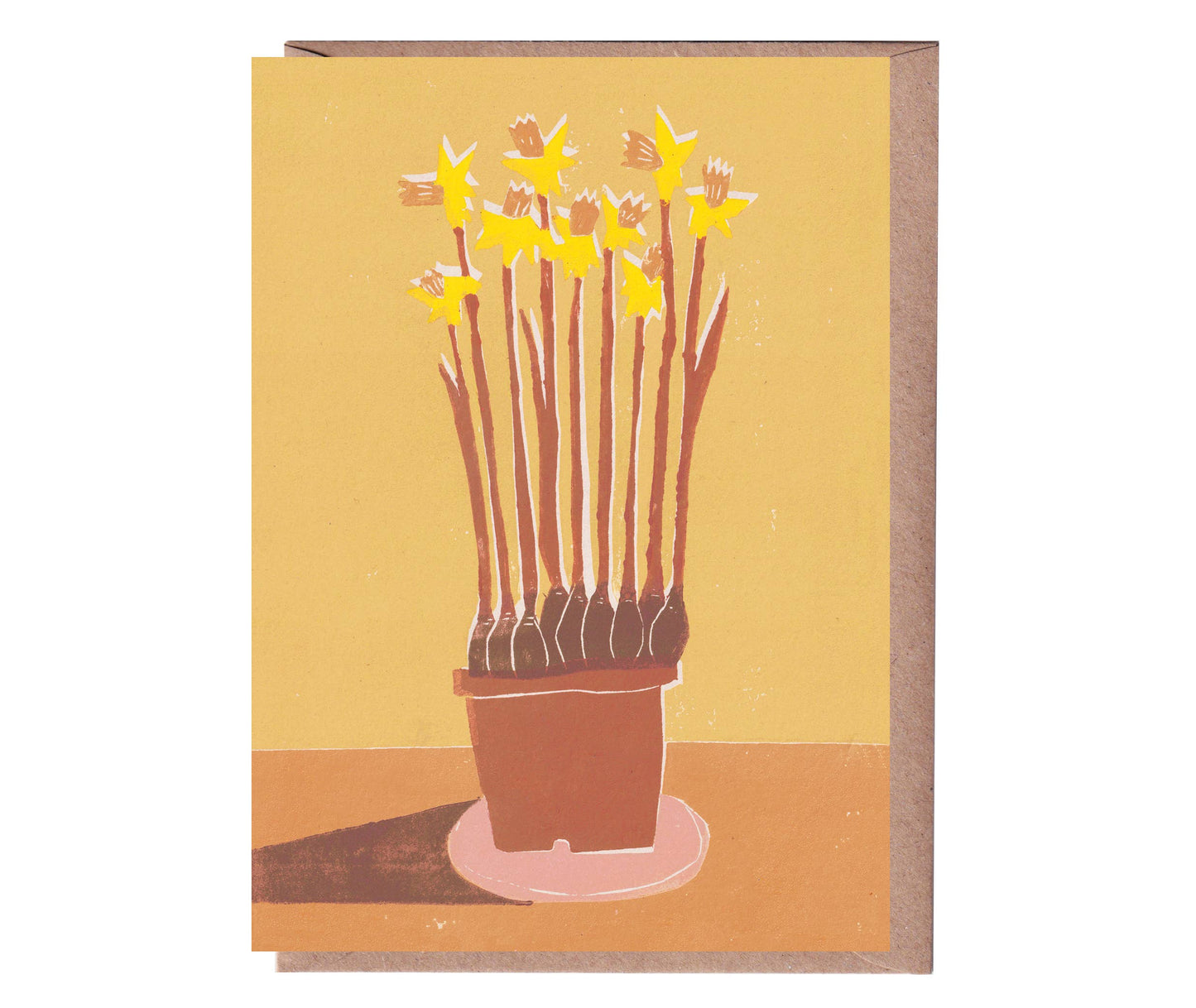 Daffodil Bulbs Greeting Card
