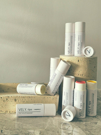 Natural Lip Balm With Organic Chamomile
