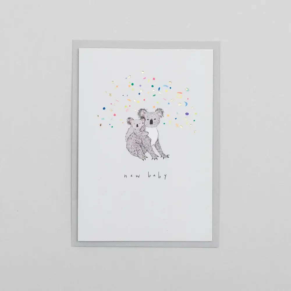 New Baby Koala Card