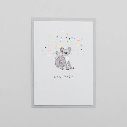 New Baby Koala Card
