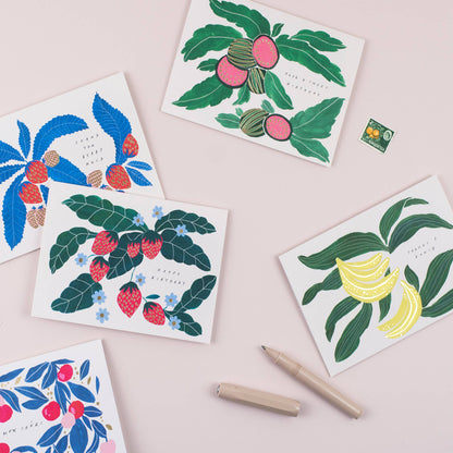 Mon Cheri Greetings Card
