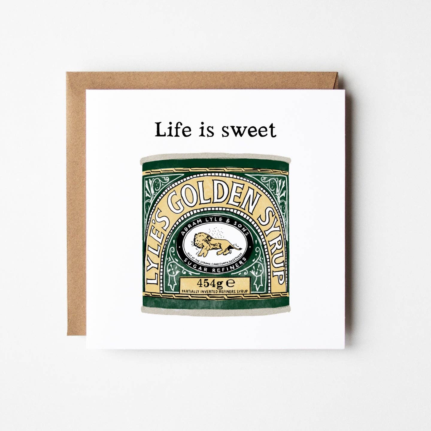 Life Is Sweet Greetings Card