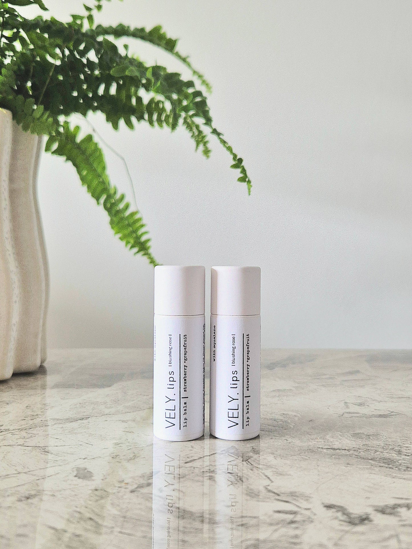 Natural Tinted Lip Balm - Blushing Rose