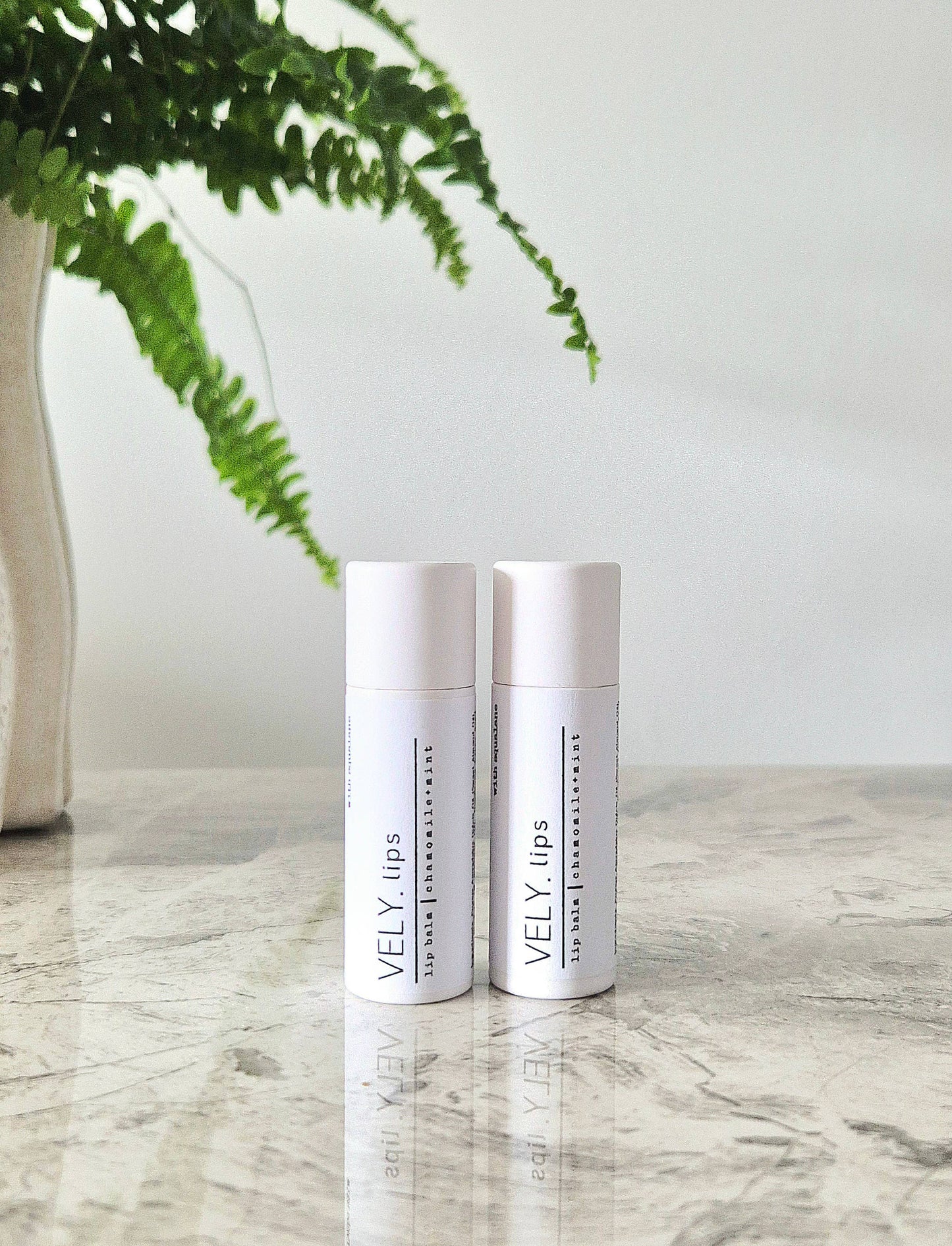 Natural Lip Balm With Organic Chamomile