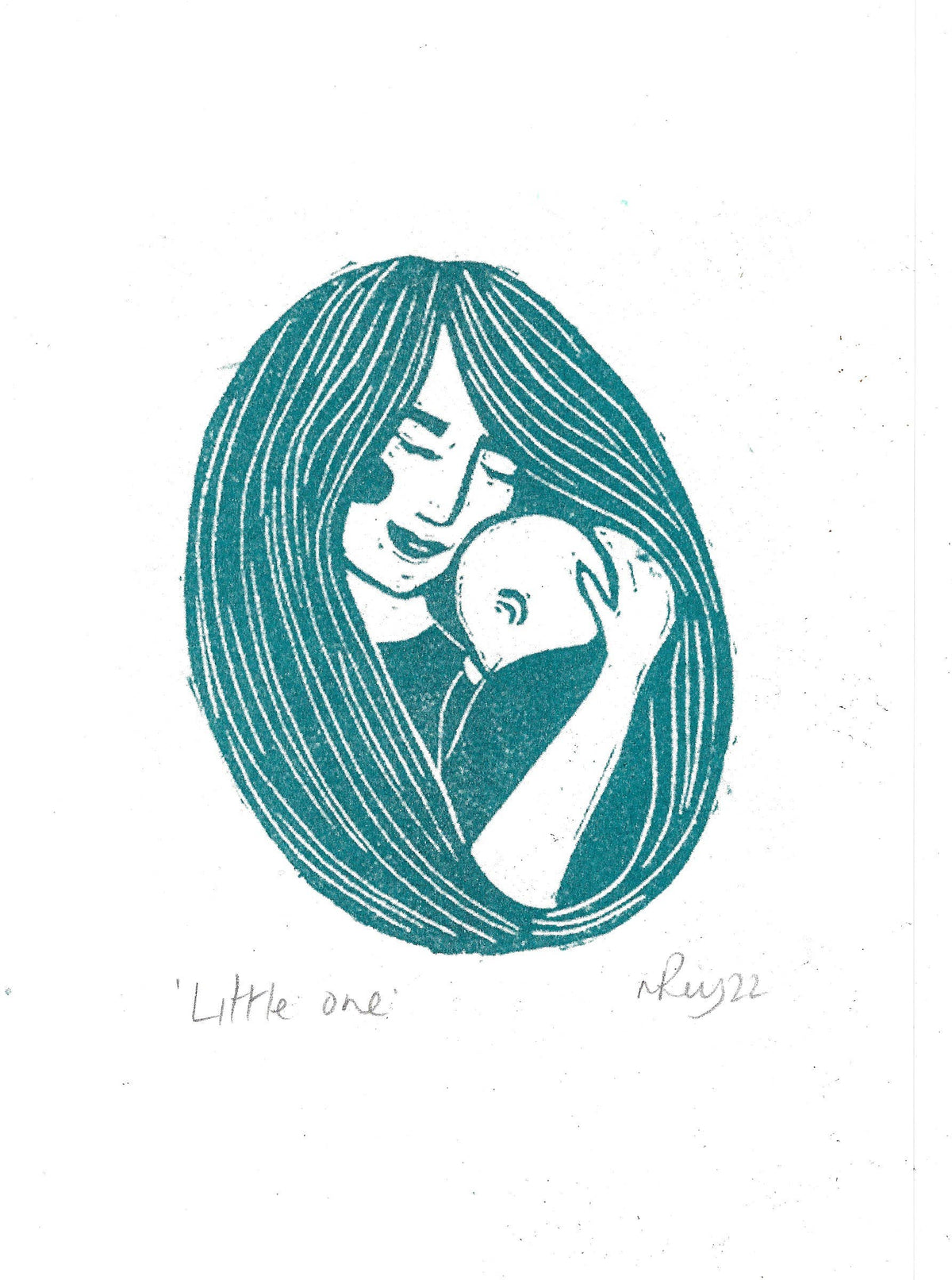 Little One A5 Riso Print