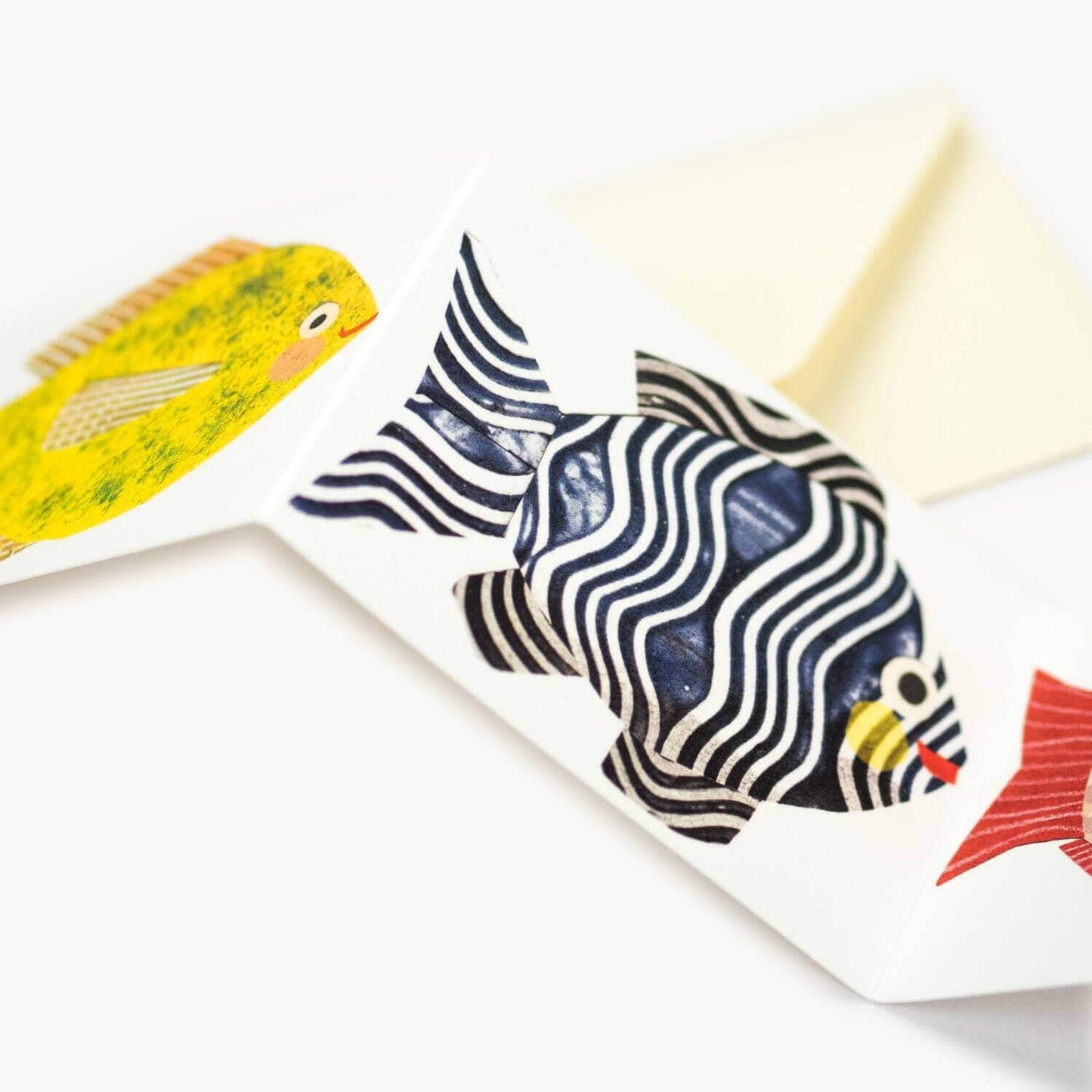 Fish Concertina Card