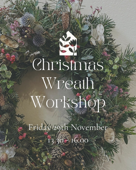 Christmas Wreath Workshop - Friday 29th November 13.30-16.00