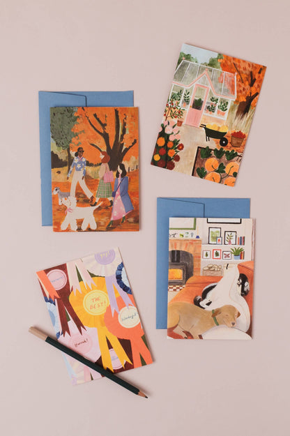 Autumn Stroll Card