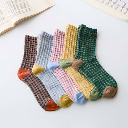 Women’s Cotton Waffle Socks
