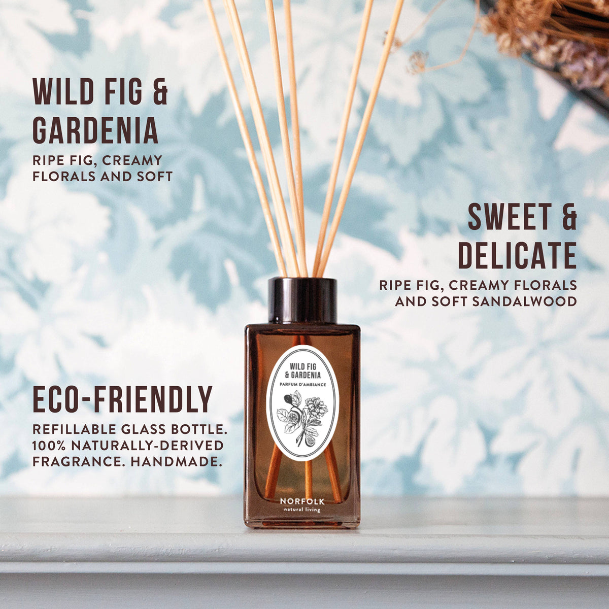 Wild Fig & Gardenia Reed Diffuser