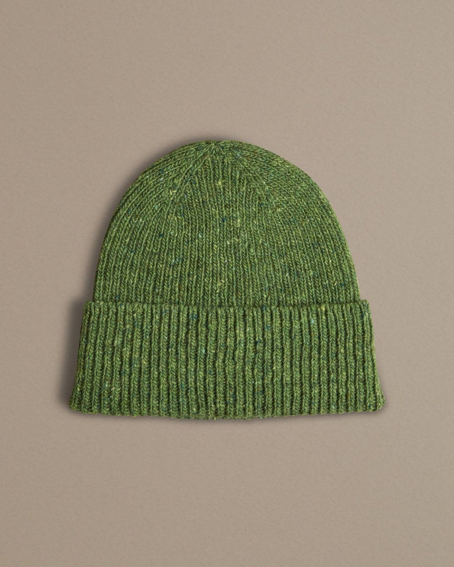 Unisex Donegal Beanie | Leaf Green