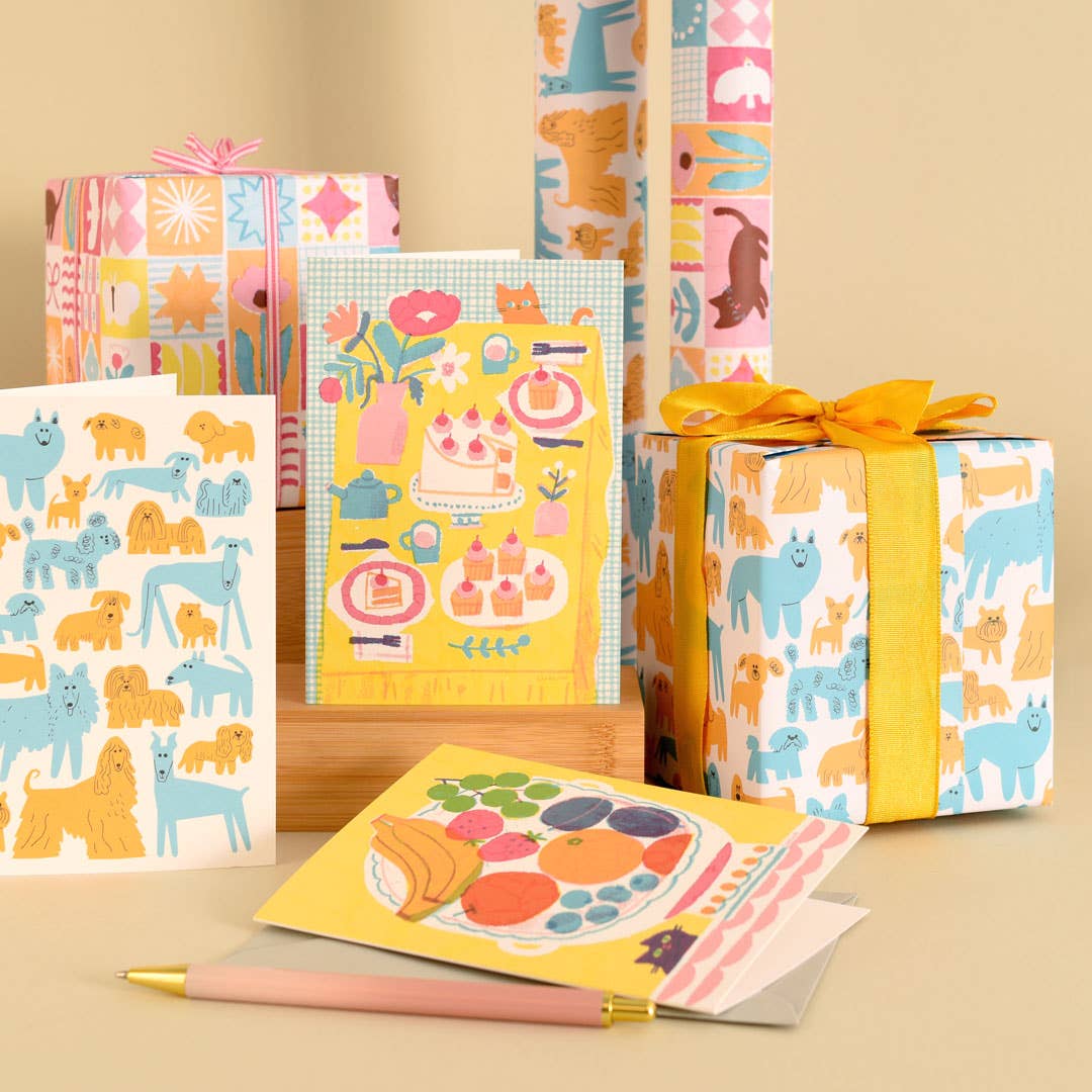 Tea Party Greetings Card