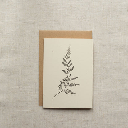Fern Greeting Card