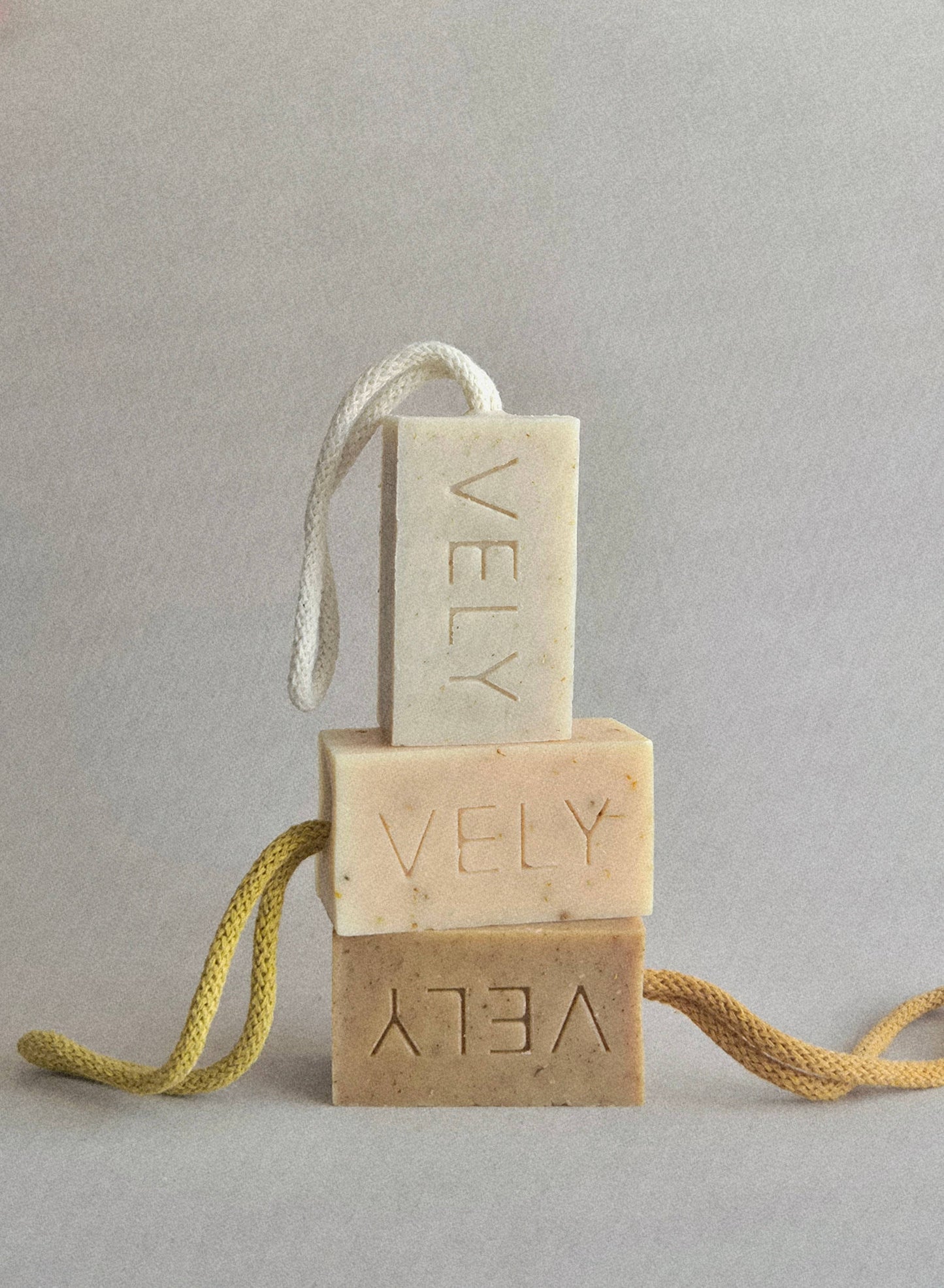 Natural Handmade Soap On A Rope - Orange Kiss