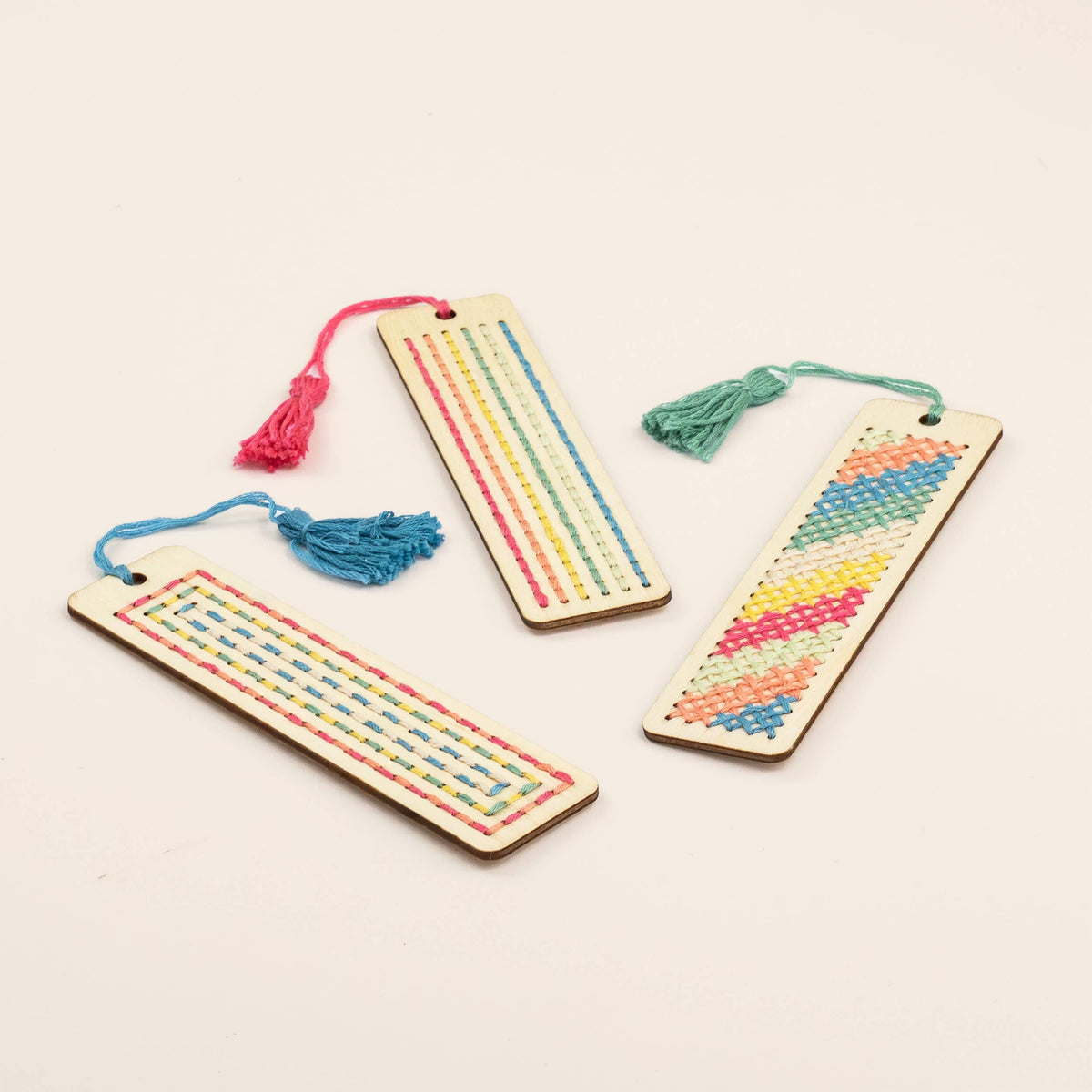 DIY Craft Kit: Make Your Own Stitched Tassel Bookmark