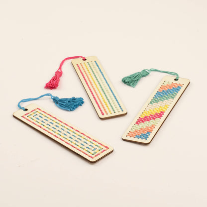 DIY Craft Kit: Make Your Own Stitched Tassel Bookmark