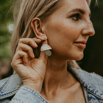 Sunrise Hoop Earrings