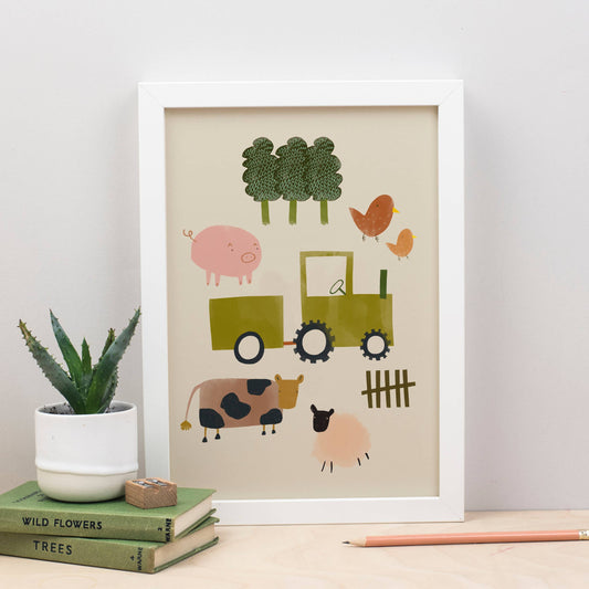 Farm A4 Print