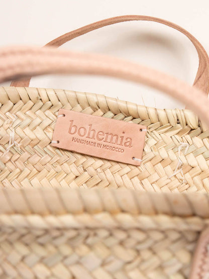 Parisienne Natural Tote Basket Bag